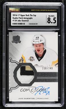 2016-17 Upper Deck The Cup - [Base] #134 - Rookie Auto Patch - Jake Guentzel /249 [CSG 8.5 NM/Mint+]