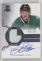 Rookie Auto Patch - Julius Honka #/249