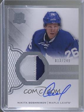 2016-17 Upper Deck The Cup - [Base] #138 - Rookie Auto Patch - Nikita Soshnikov /249 [Noted]
