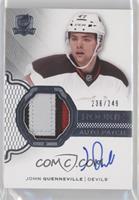 Rookie Auto Patch - John Quenneville #/249