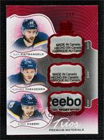 Alex Pietrangelo, Vladimir Tarasenko, Robby Fabbri #/2