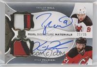 Taylor Hall, Kyle Palmieri #/35