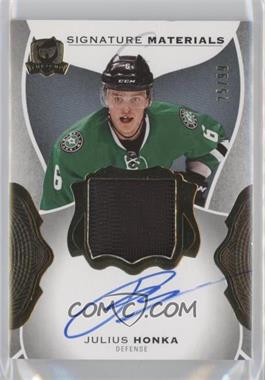 2016-17 Upper Deck The Cup - Signature Materials #SI-JH - Julius Honka /99