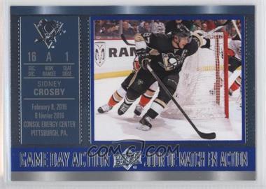 2016-17 Upper Deck Tim Hortons Collector's Series - Game Day Action #GDA-10 - Sidney Crosby