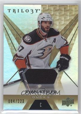 2016-17 Upper Deck Trilogy - [Base] - Green Relics #38 - Ryan Kesler /223