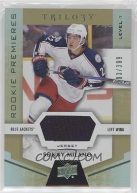 2016-17 Upper Deck Trilogy - [Base] - Green Relics #79 - Rookie Premieres Level 1 - Sonny Milano /399