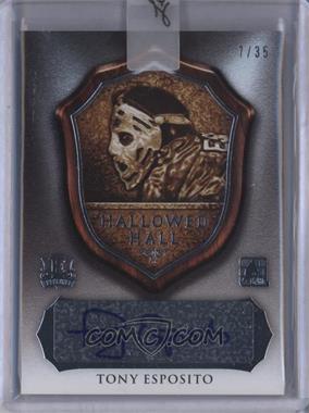 2016 Leaf In the Game Enshrined - Hallowed Hall Signatures - Silver #HH-TE1 - Tony Esposito /35 [Uncirculated]