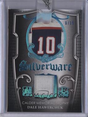 2016 Leaf In the Game Enshrined - Silverware - Blue Spectrum #SW-04 - Dale Hawerchuk /15 [Uncirculated]