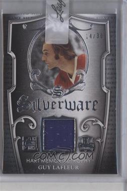 2016 Leaf In the Game Enshrined - Silverware - Silver #SW-10 - Guy Lafleur /30 [Uncirculated]