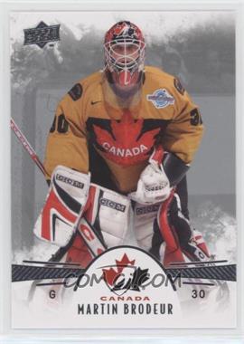 2016 Upper Deck Team Canada Juniors - [Base] #92 - Legends - Martin Brodeur [EX to NM]