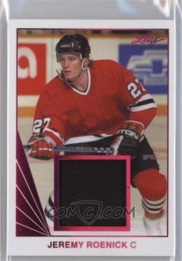 2017-18 Leaf - 1990 Design Materials - Magenta #BM-17 - Jeremy Roenick