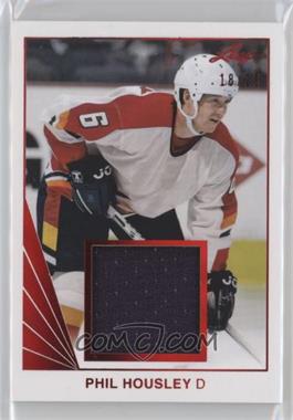 2017-18 Leaf - 1990 Design Materials - Red #BM-30 - Phil Housley /25