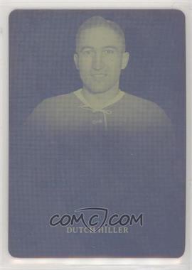 2017-18 Leaf In the Game Used - Vintage Memorabilia - Printing Plate Yellow #VM-13 - Dutch Hiller /1