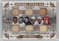 Gordie Howe, Ted Lindsay, Alex Delvecchio, Sergei Fedorov, Steve Yzerman, Brend…