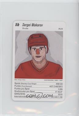 2017-18 Legends International Ice Hockey Trumps - [Base] - German #5b - Sergei Makarov