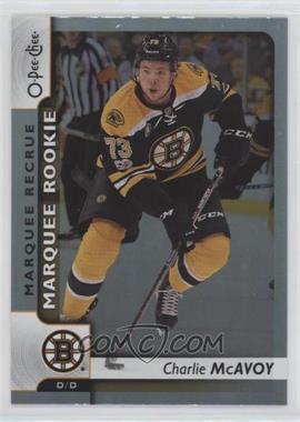 2017-18 O-Pee-Chee - [Base] - Rainbow Foil #536 - Marquee Rookies - Charlie McAvoy