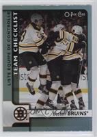 Team Checklist - Boston Bruins Team