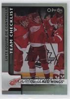 Team Checklist - Detroit Red Wings