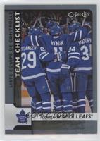 Team Checklist - Toronto Maple Leafs