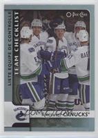 Team Checklist - Vancouver Canucks