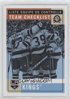 Team Checklist - Los Angeles Kings Team