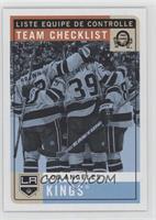 Team Checklist - Los Angeles Kings Team