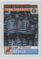 Team Checklist - New Jersey Devils Team