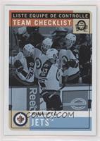 Team Checklist - Winnipeg Jets Team