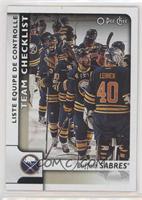 Team Checklist - Buffalo Sabres Team