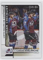 Team Checklist - Colorado Avalanche Team