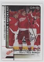 Team Checklist - Detroit Red Wings