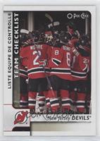 Team Checklist - New Jersey Devils Team