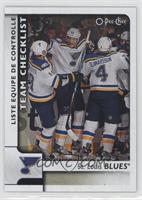 Team Checklist - St. Louis Blues Team