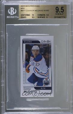 2017-18 O-Pee-Chee - Mini #M-77 - Connor McDavid [BGS 9.5 GEM MINT]