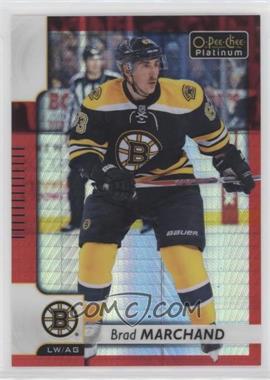 2017-18 O-Pee-Chee Platinum - [Base] - Red Prism #3 - Brad Marchand /199