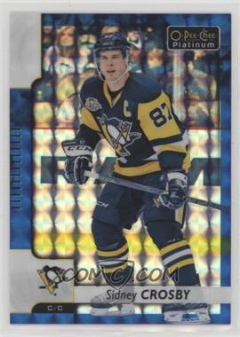 2017-18 O-Pee-Chee Platinum - [Base] - Royal Blue Cubes #1 - Sidney Crosby /99