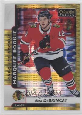 2017-18 O-Pee-Chee Platinum - [Base] - Seismic Gold #152 - Marquee Rookies - Alex DeBrincat /50