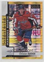 Marquee Rookies - Christian Djoos #/50