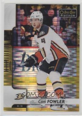 2017-18 O-Pee-Chee Platinum - [Base] - Seismic Gold #64 - Cam Fowler /50