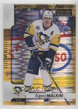 2017-18 O-Pee-Chee Platinum - [Base] - Seismic Gold #66 - Evgeni Malkin /50