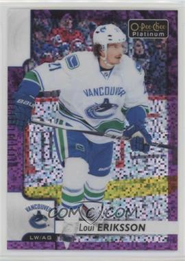 2017-18 O-Pee-Chee Platinum - [Base] - Violet Pixels #61 - Loui Eriksson