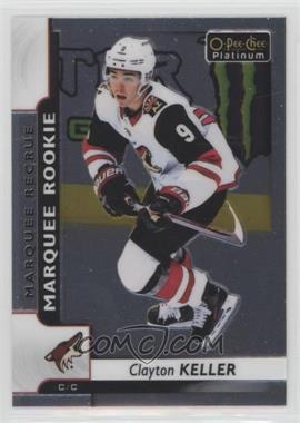 2017-18 O-Pee-Chee Platinum - [Base] #160 - Marquee Rookies - Clayton Keller