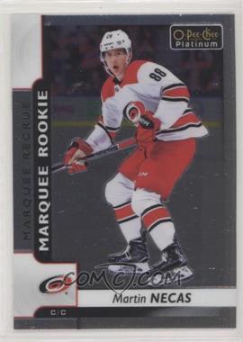 2017-18 O-Pee-Chee Platinum - [Base] #182 - Marquee Rookies - Martin Necas [EX to NM]