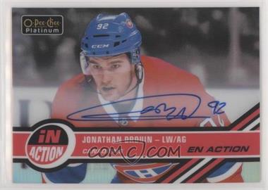 2017-18 O-Pee-Chee Platinum - In Action - Rainbow Signatures #IA-14 - 2018-19 O-Pee-Chee Platinum Update - Jonathan Drouin