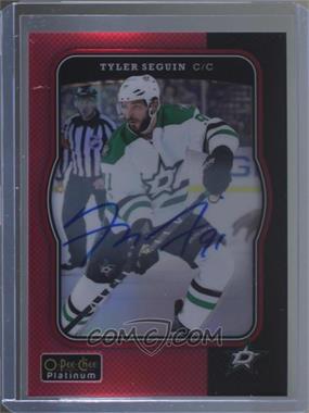 2017-18 O-Pee-Chee Platinum - Retro - Rainbow Red Autographs #R-15 - 2018-19 O-Pee-Chee Platinum Update - Tyler Seguin