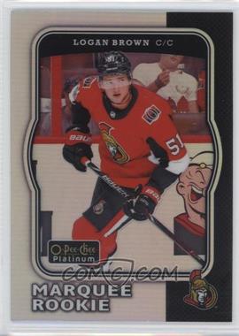 2017-18 O-Pee-Chee Platinum - Retro - Rainbow #R-78 - Marquee Rookies - Logan Brown