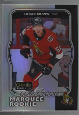 2017-18 O-Pee-Chee Platinum - Retro - Rainbow #R-78 - Marquee Rookies - Logan Brown