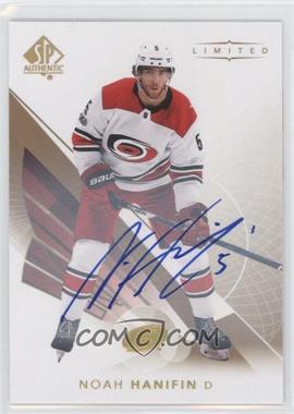 2017-18 SP Authentic - [Base] - Limited Autographs #58 - Noah Hanifin