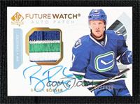 Autographed Future Watch - Brock Boeser #/100