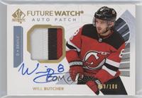Autographed Future Watch - Will Butcher #/100